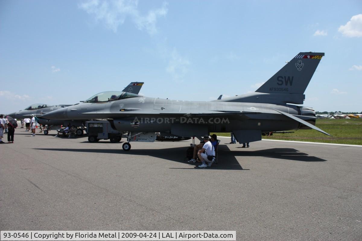 93-0546, 1993 Lockheed F-16C Fighting Falcon C/N CC-181, F-16C Fighting Falcon