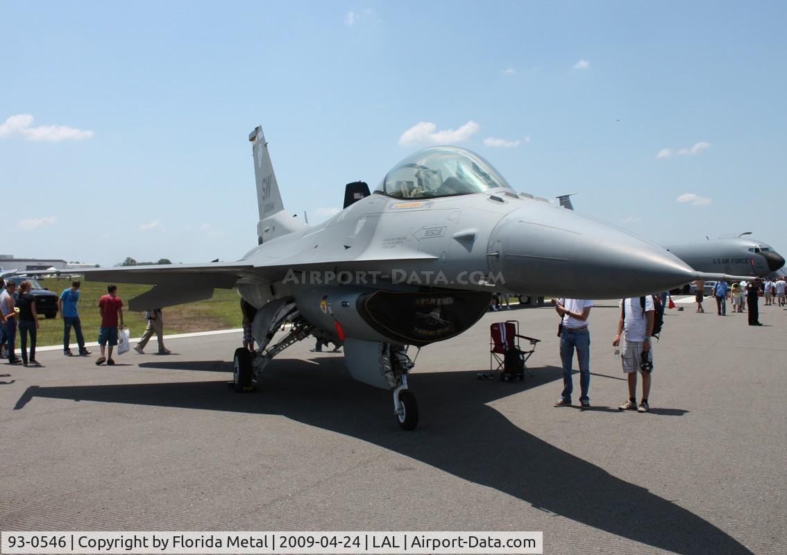 93-0546, 1993 Lockheed F-16C Fighting Falcon C/N CC-181, F-16C Viper