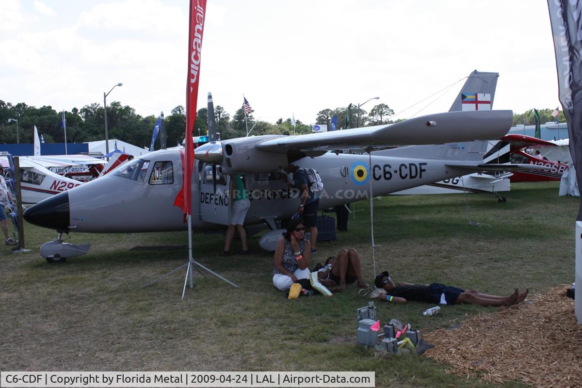 C6-CDF, Vulcanair P-68C C/N 449/C, Bahamas Defence Force P.68C