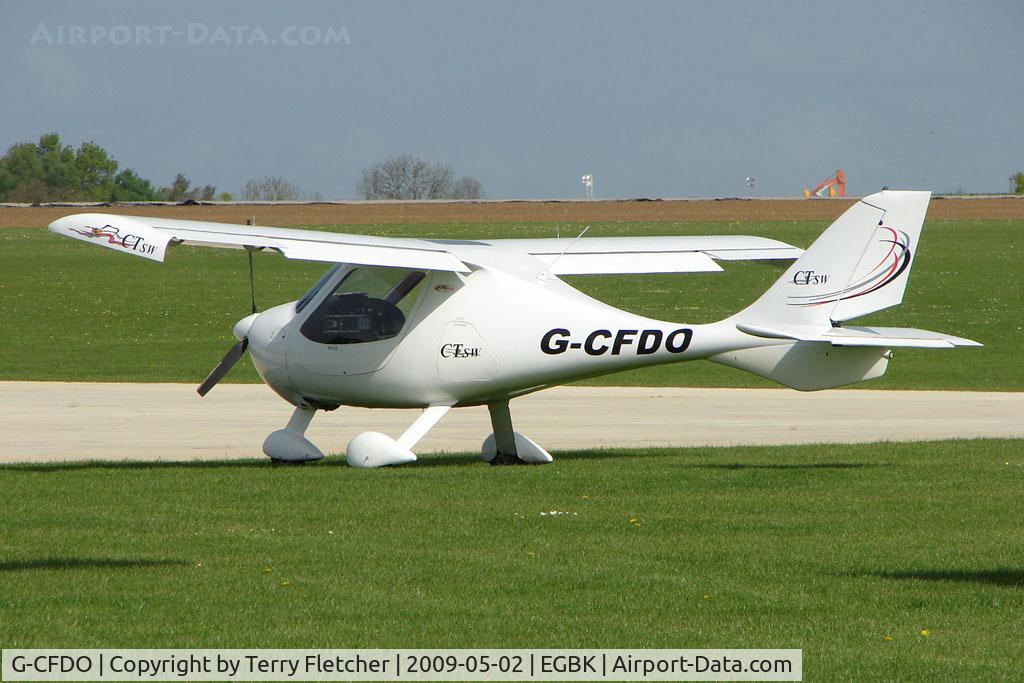 G-CFDO, 2008 Flight Design CTSW C/N 8366, Sports Aircraft At Sywell in May 2009