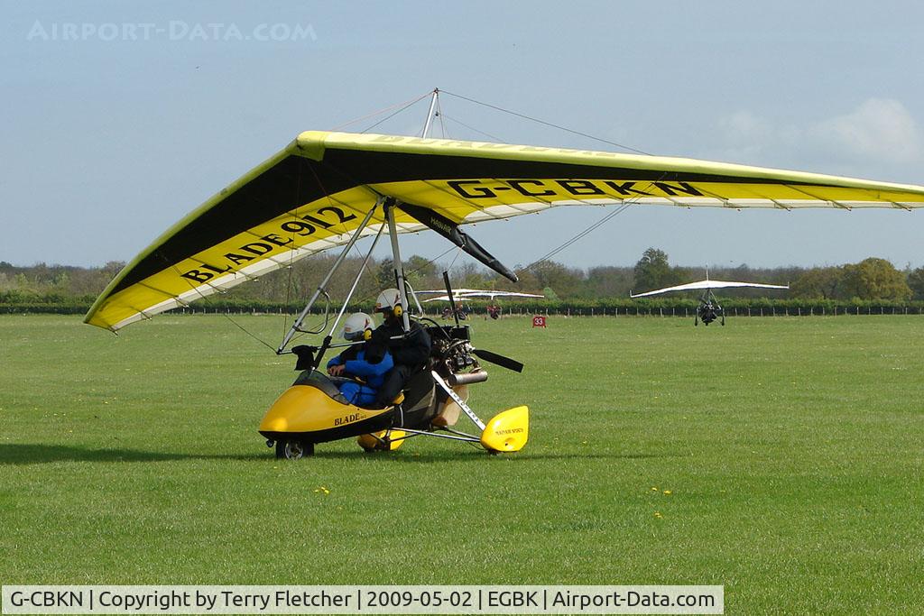 G-CBKN, 2002 Mainair Blade 912 C/N 1316-0302-7-W1111, Microlight At Sywell in May 2009