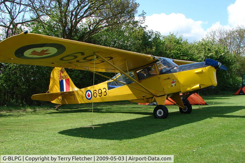 G-BLPG, 1959 Auster J-1N Alpha C/N 3395, Auster in CAF livery at Stoke Golding Fly-In