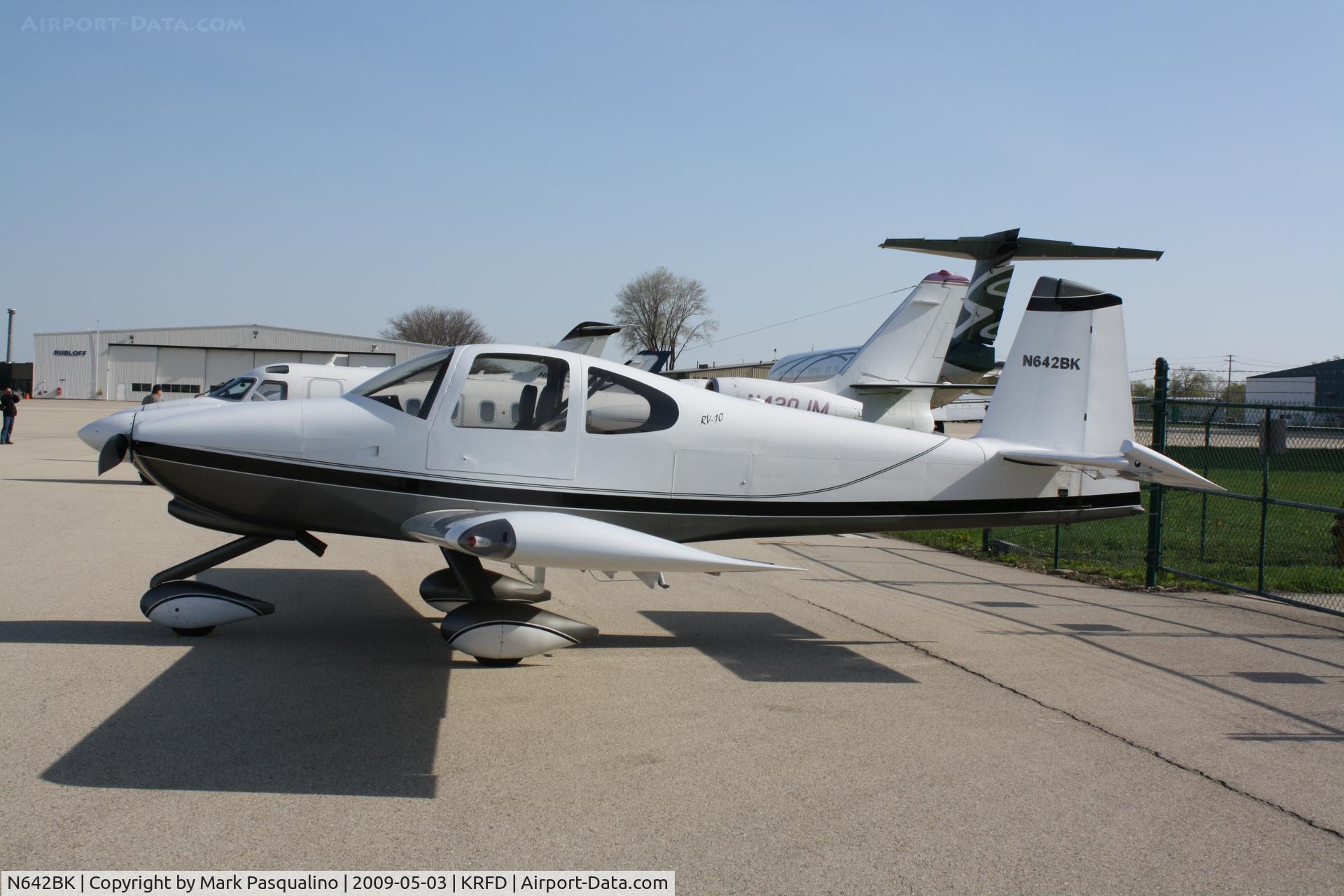 N642BK, 2008 Vans RV-10 C/N 40681, RV-10
