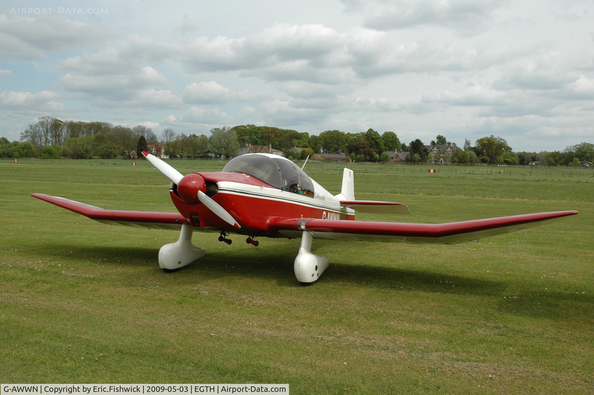 G-AWWN, 1963 Jodel DR-1050 Ambassadeur C/N 398, 3. G-AWNN at the Shuttleworth Collection Spring Air Display.