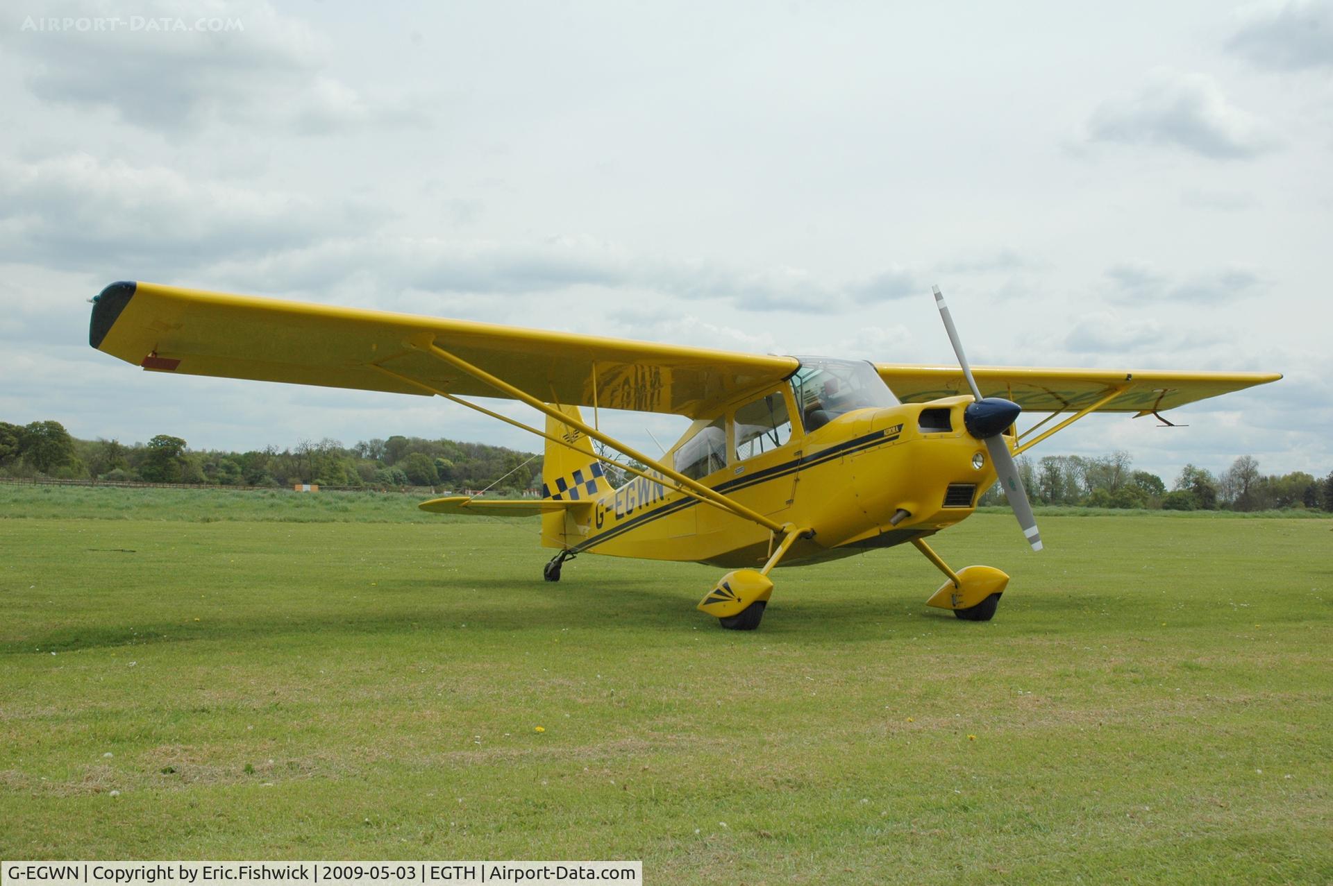 G-EGWN, 2007 Champion 7ECA Aurora Citabria C/N 1399-2007, 3. G-EGWN CITABRIA AURORA at the Shuttleworth Collection Spring Air Display.