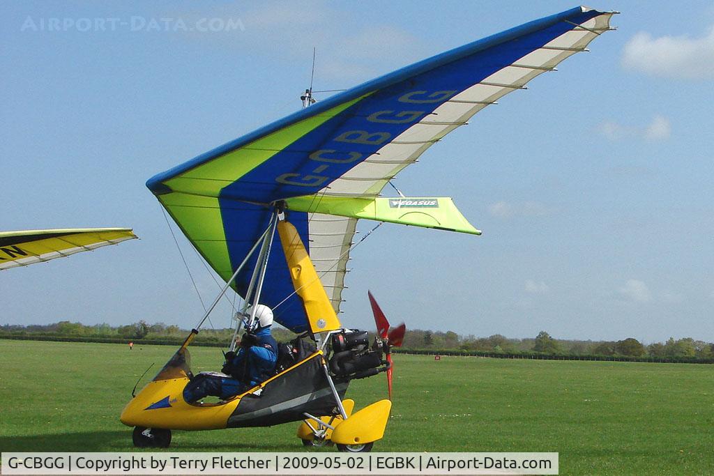 G-CBGG, 2001 Pegasus Quantum 15 C/N 7874, Pegasus Quantum 15 At Sywell in May 2009