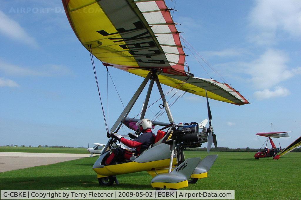 G-CBKE, 2002 Air Creation Kiss 400-582(1) C/N BMAA/HB/206, Microlight At Sywell in May 2009