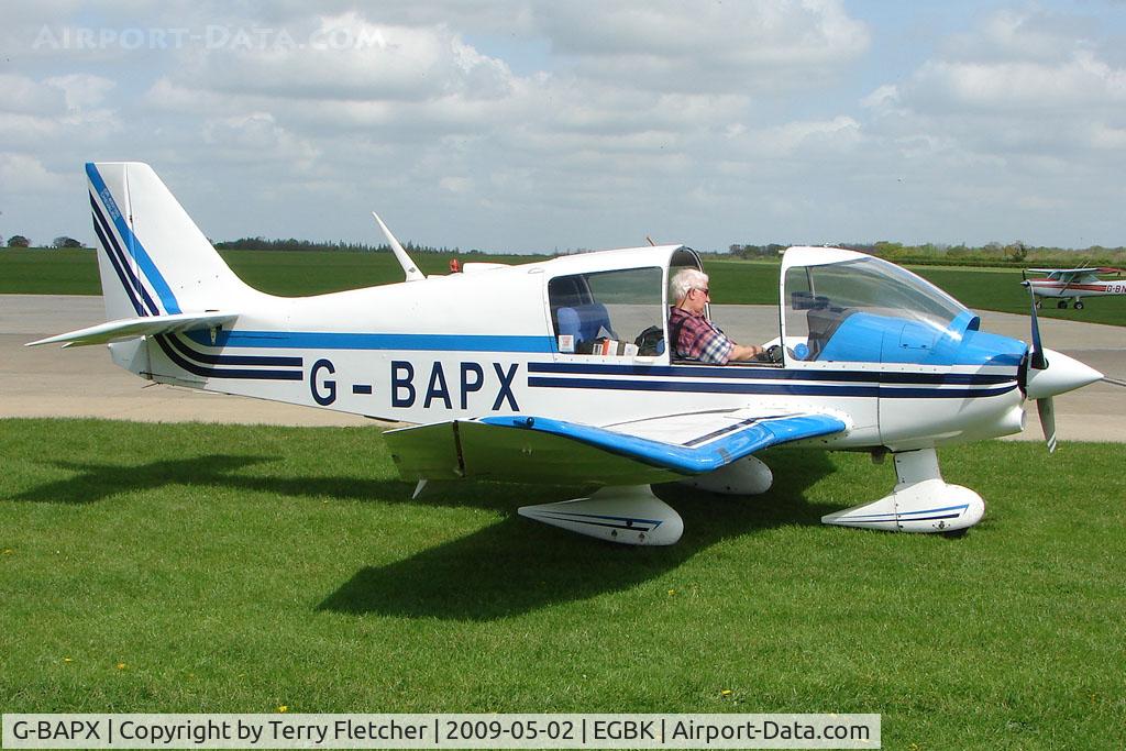 G-BAPX, 1972 Robin DR-400-160 Chevalier C/N 789, Robin DR400/160 At Sywell in May 2009