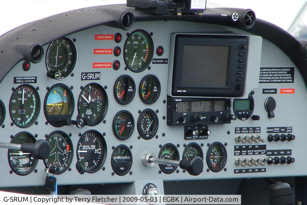 G-SRUM, 2008 Aero AT-3 R100 C/N AT3-044, Flight Controls of an Aero AT-3