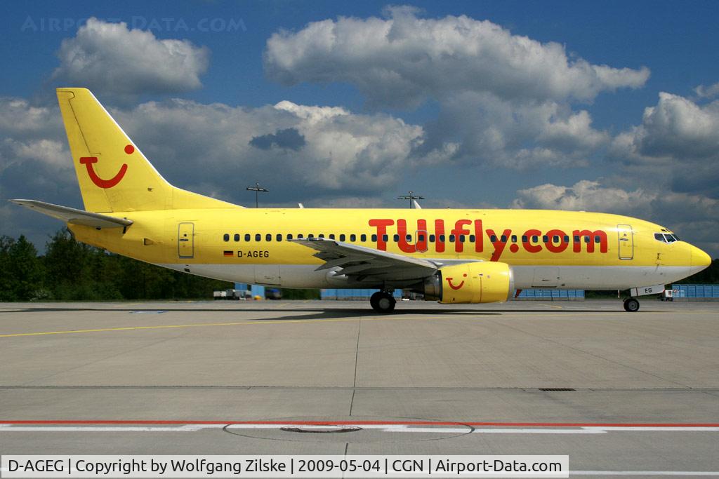 D-AGEG, 1988 Boeing 737-35B C/N 24237, visitor