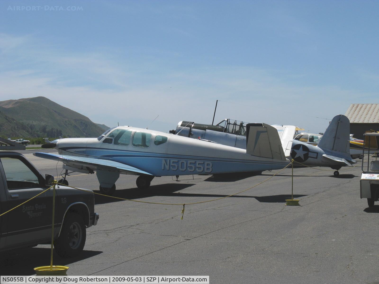 N5055B, 1955 Beech F35 Bonanza C/N D-4331, 1955 Beech F35 BONANZA, Lycoming O-360 conversion