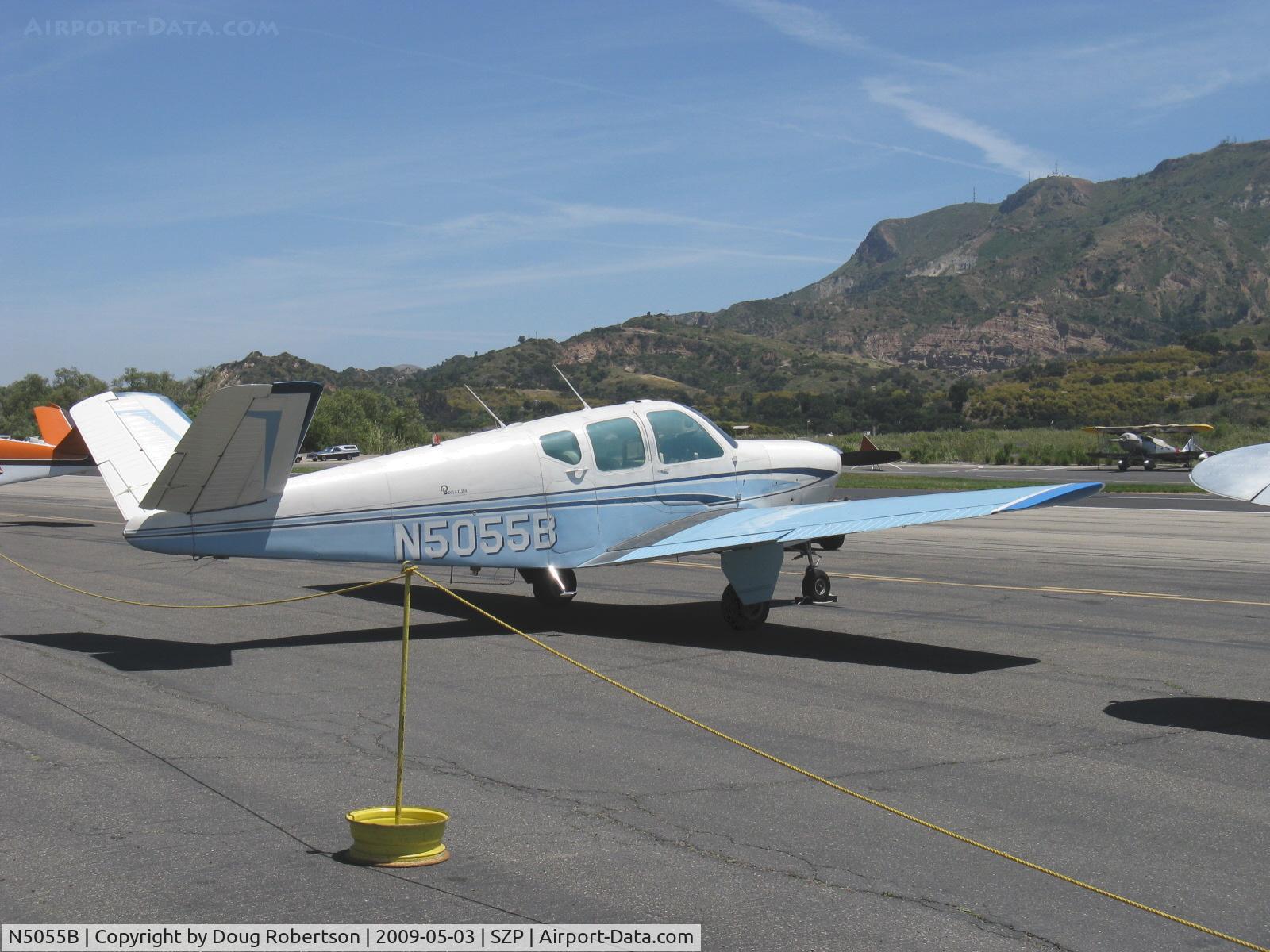 N5055B, 1955 Beech F35 Bonanza C/N D-4331, 1955 Beech F35 BONANZA, Lycoming O-360 conversion
