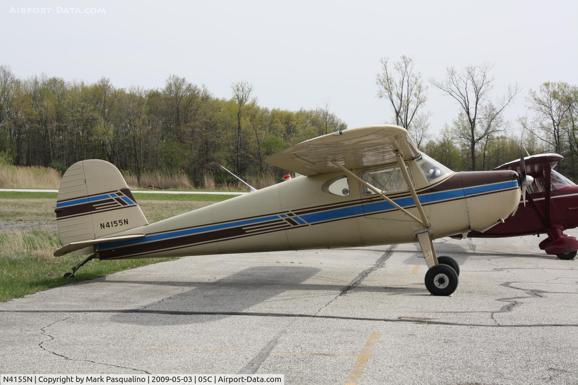 N4155N, 1947 Cessna 140 C/N 13626, Cessna 140
