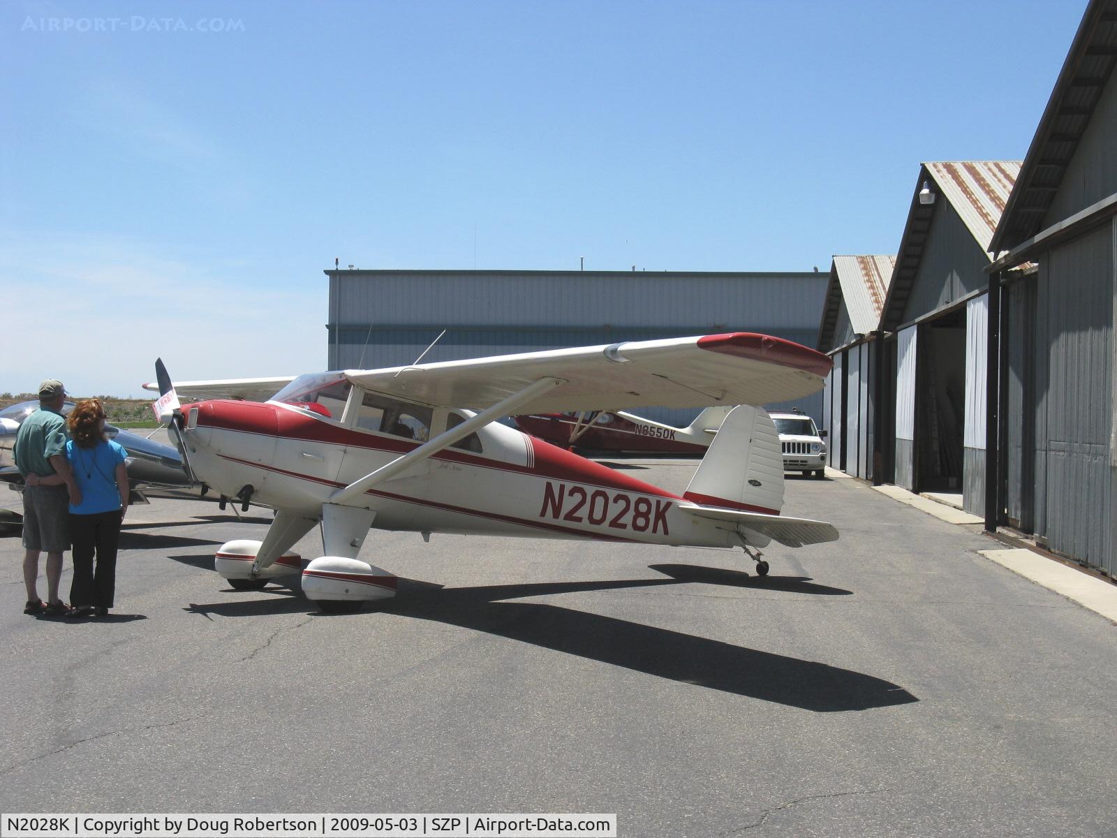 N2028K, 1947 Luscombe 8E Silvaire C/N 4755, 1947 Luscombe 8E SILVAIRE, Continental C85 85 Hp