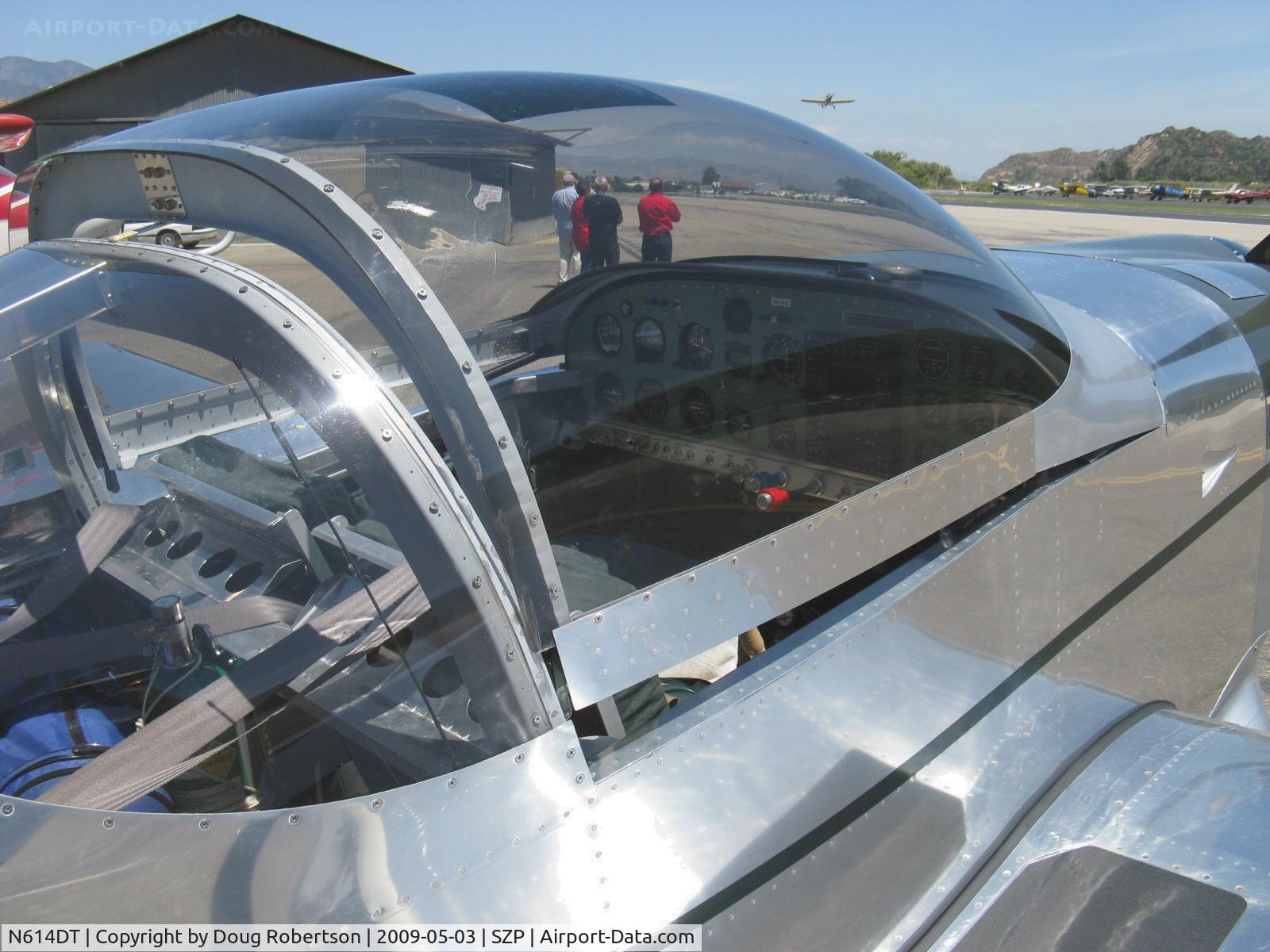 N614DT, 2007 Vans RV-7 C/N 7968, 2007 Tracy VAN's RV-7, Aerosport O-360-A1A 180 Hp, full panel