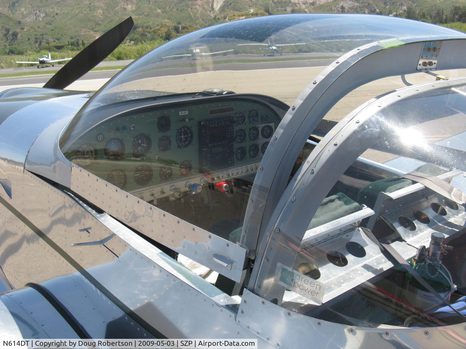 N614DT, 2007 Vans RV-7 C/N 7968, 2007 Tracy VAN's RV-7, Aerosport O-360-A1A 180 Hp, full panel