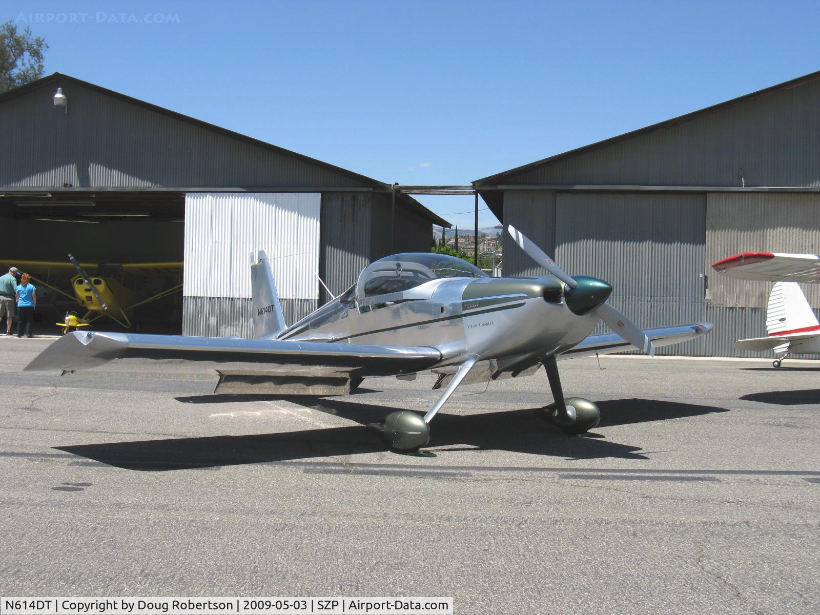 N614DT, 2007 Vans RV-7 C/N 7968, 2007 Tracy VAN's RV-7, Aerosport O-360-A1A 180 Hp
