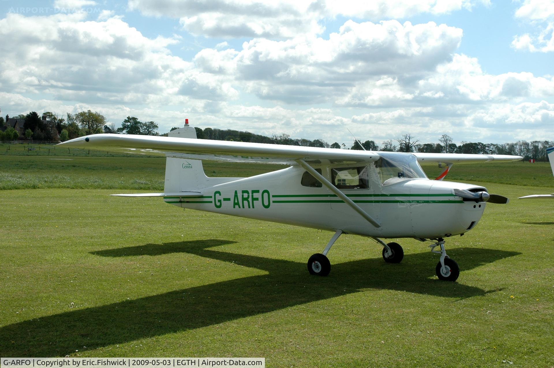 G-ARFO, 1961 Cessna 150A C/N 15059174, 3. G-ARFO at the Shuttleworth Collection Spring Air Display.