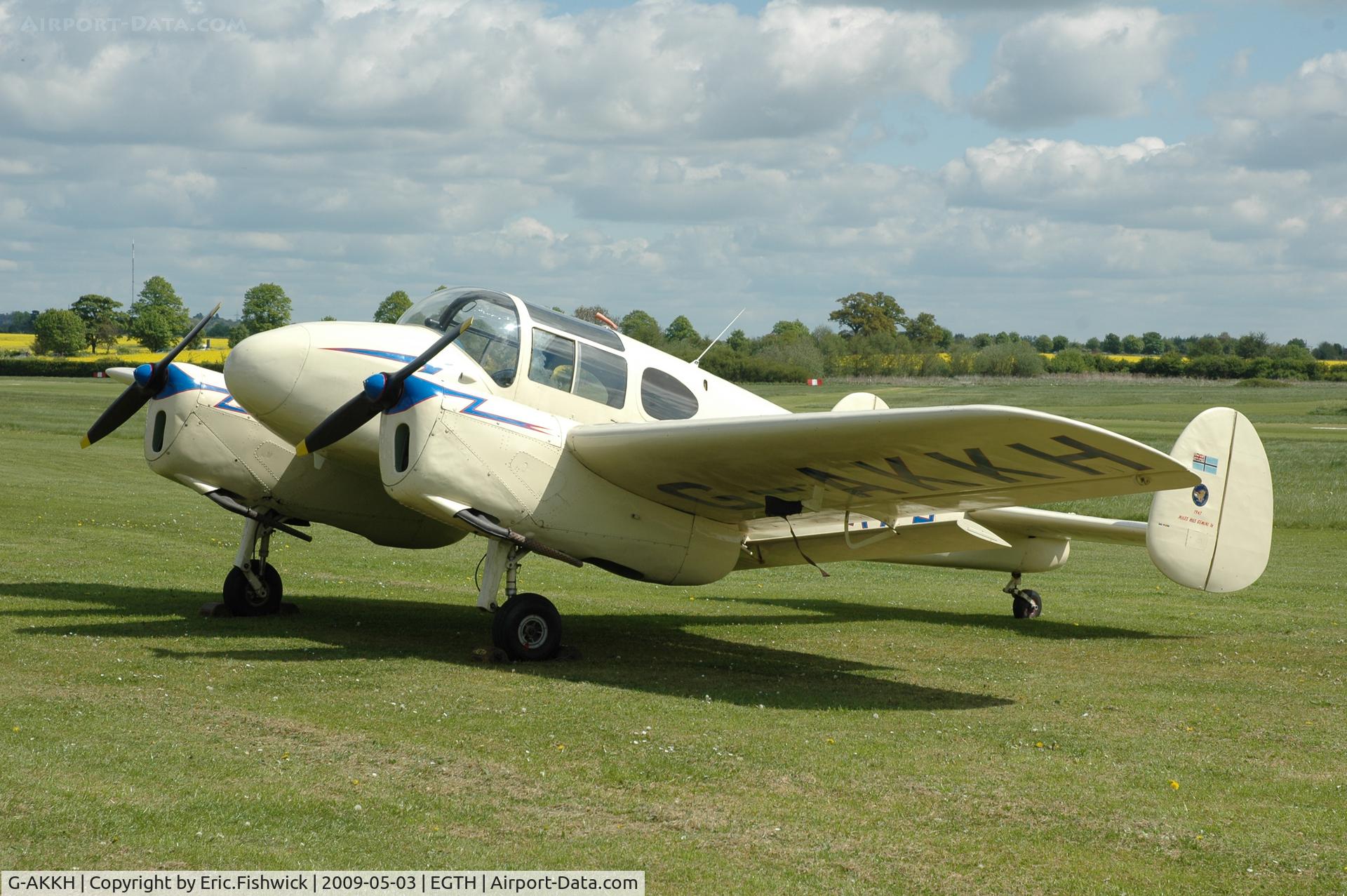 G-AKKH, 1947 Miles M65 Gemini 1A C/N 6479, 3. G-AKKH at the Shuttleworth Collection Spring Air Display.