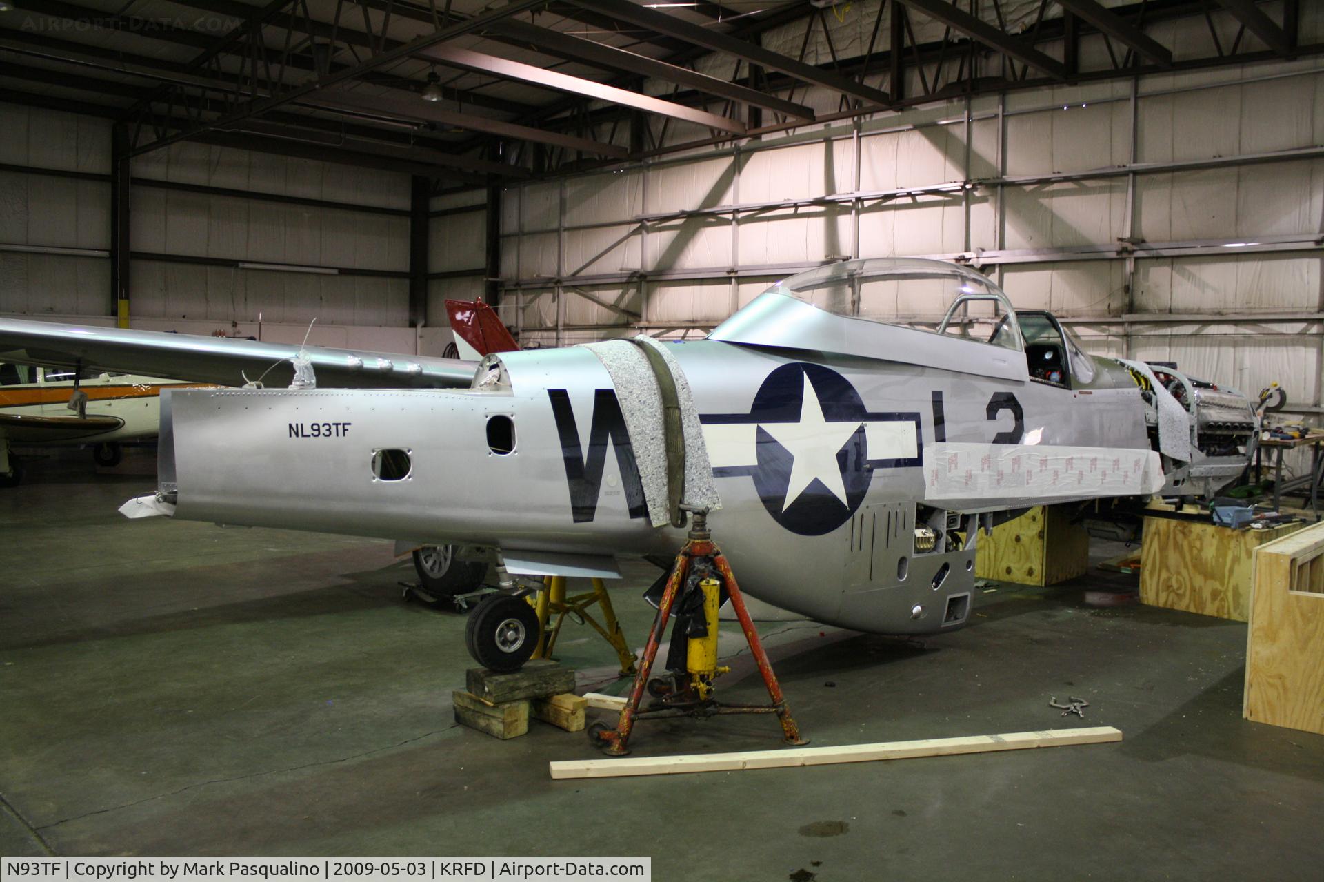 N93TF, 1944 North American TF-51D Mustang C/N 122-39381, North American P-51D