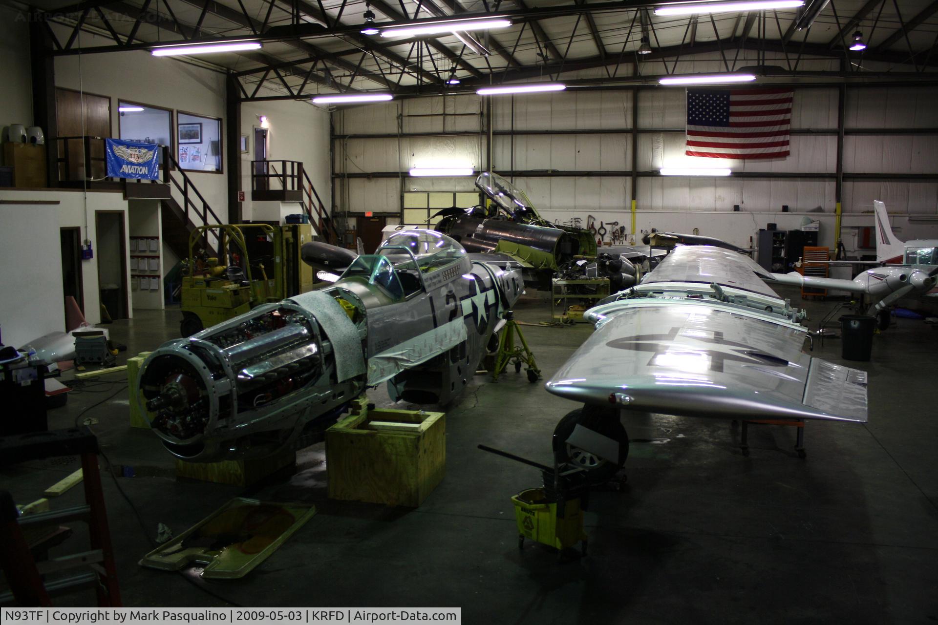 N93TF, 1944 North American TF-51D Mustang C/N 122-39381, North American P-51D