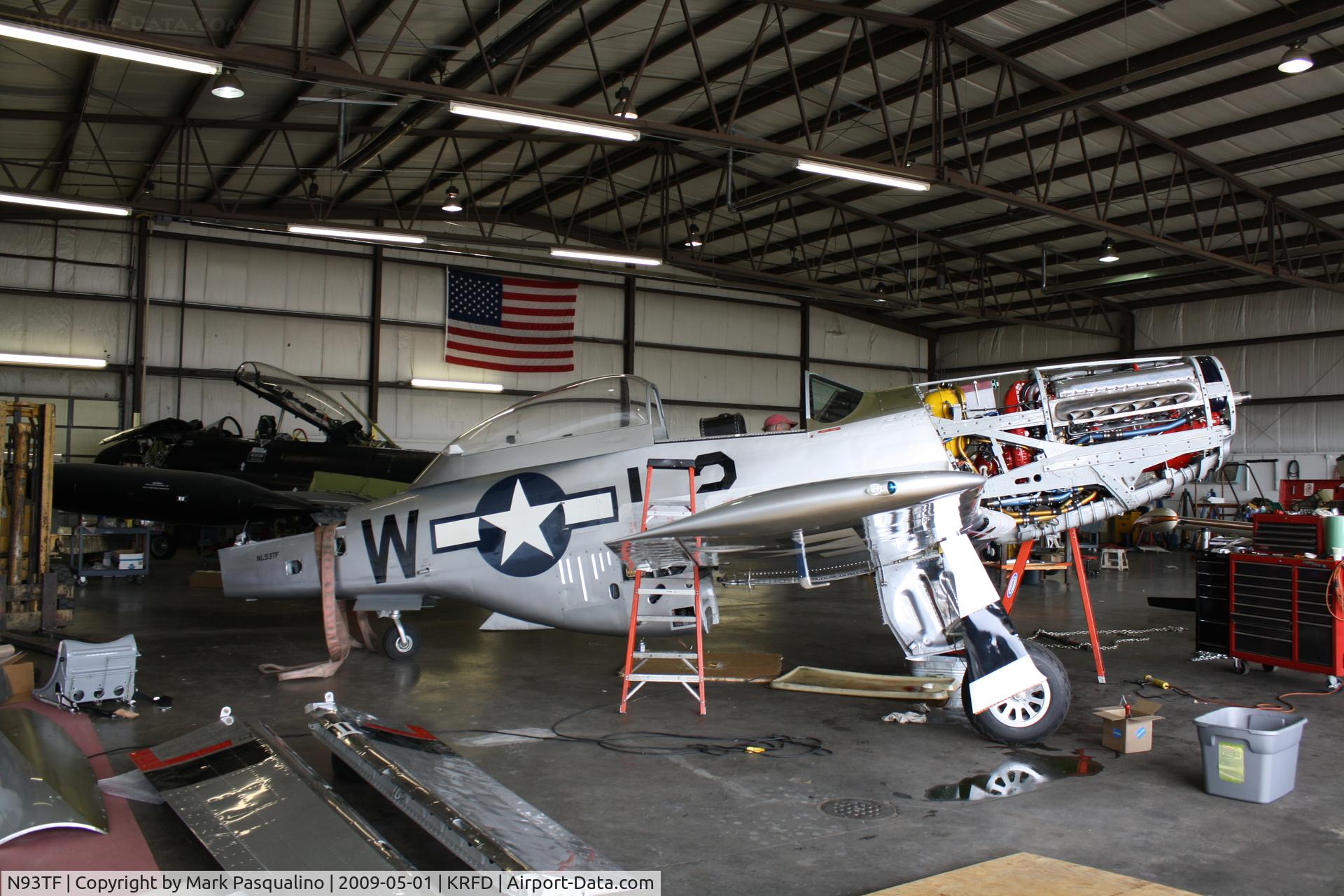 N93TF, 1944 North American TF-51D Mustang C/N 122-39381, North American P-51D
