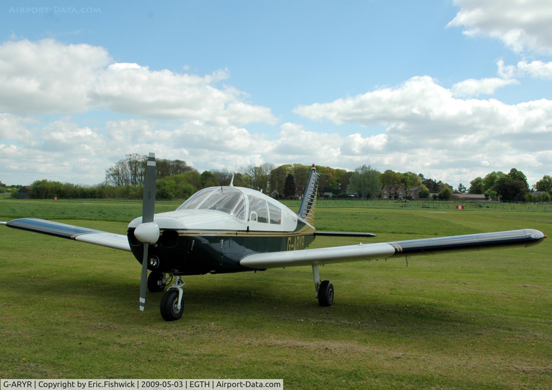 G-ARYR, 1962 Piper PA-28-180 Cherokee C/N 28-770, 3. G-ARYR at the Shuttleworth Collection Spring Air Display.