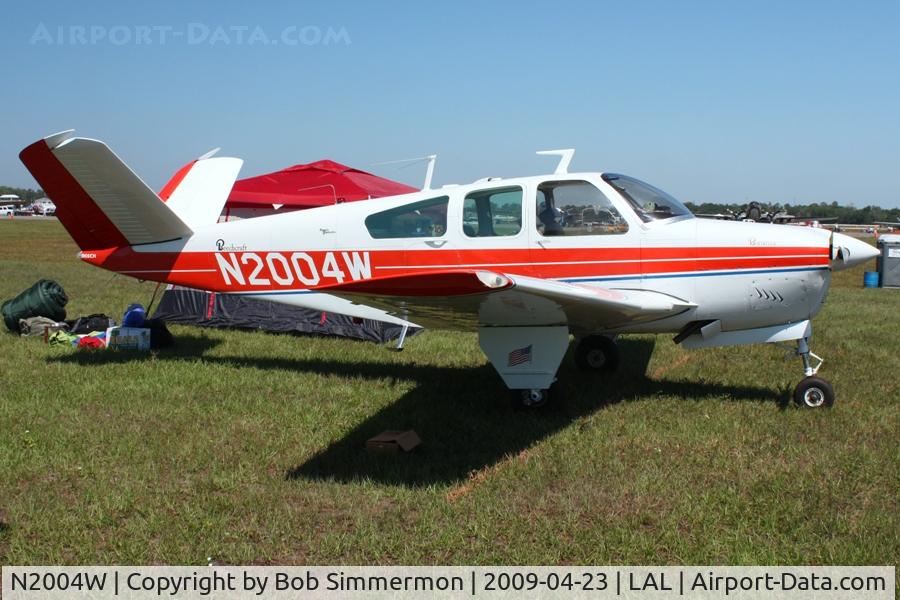 N2004W, 1965 Beech S35 Bonanza C/N D-7966, Sun N Fun 2009 - Lakeland, Florida