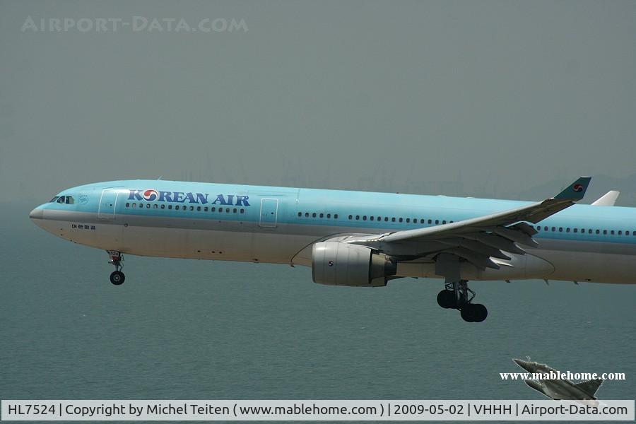 HL7524, Airbus A330-322 C/N 206, Korean Air