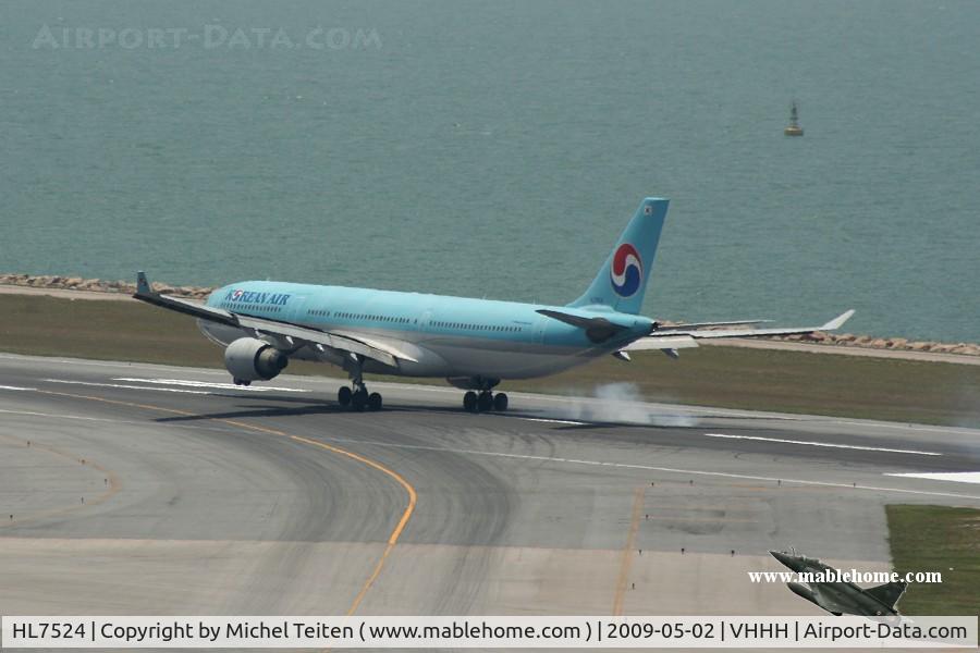 HL7524, Airbus A330-322 C/N 206, Korean Air