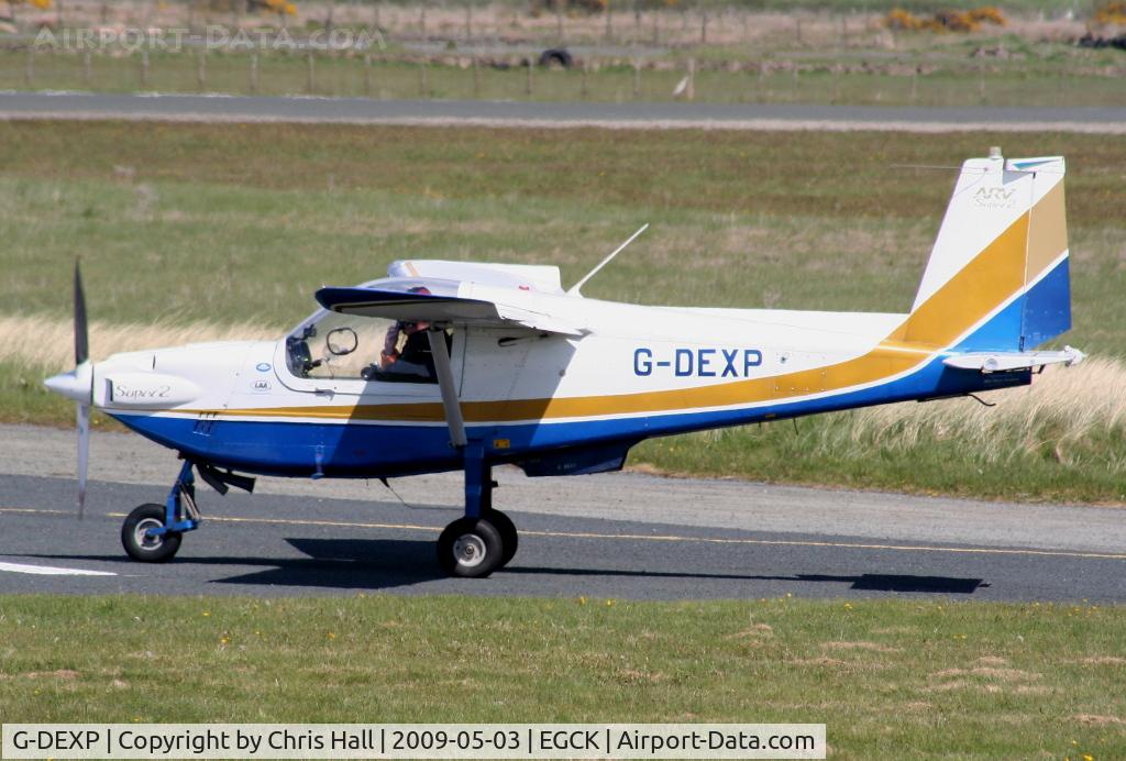 G-DEXP, 1986 ARV ARV1 Super 2 C/N PFA 152-11154, P F A fly-in at Caernarfon