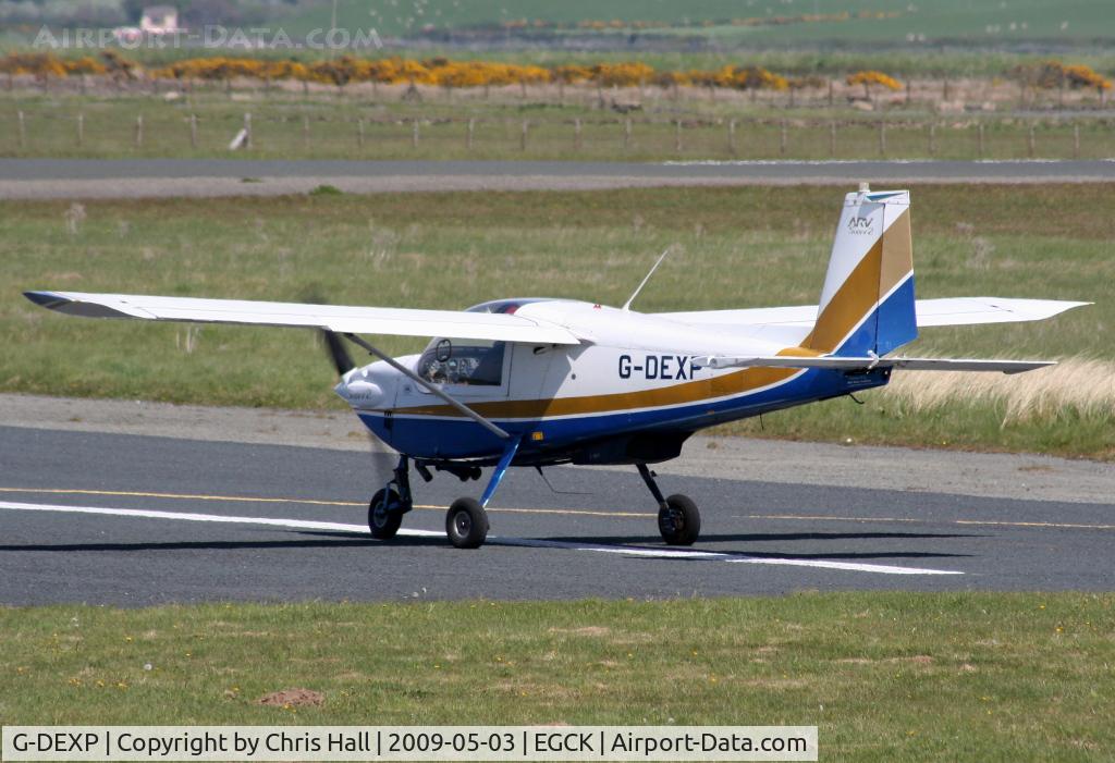 G-DEXP, 1986 ARV ARV1 Super 2 C/N PFA 152-11154, P F A fly-in at Caernarfon