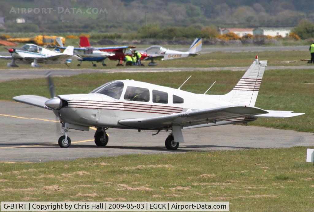G-BTRT, 1975 Piper PA-28R-200 Cherokee Arrow C/N 28R-7535270, P F A fly-in at Caernarfon