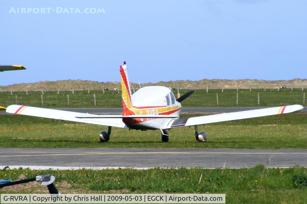 G-RVRA, 1975 Piper PA-28-140 Cherokee Cruiser C/N 28-7625038, P F A fly-in at Caernarfon