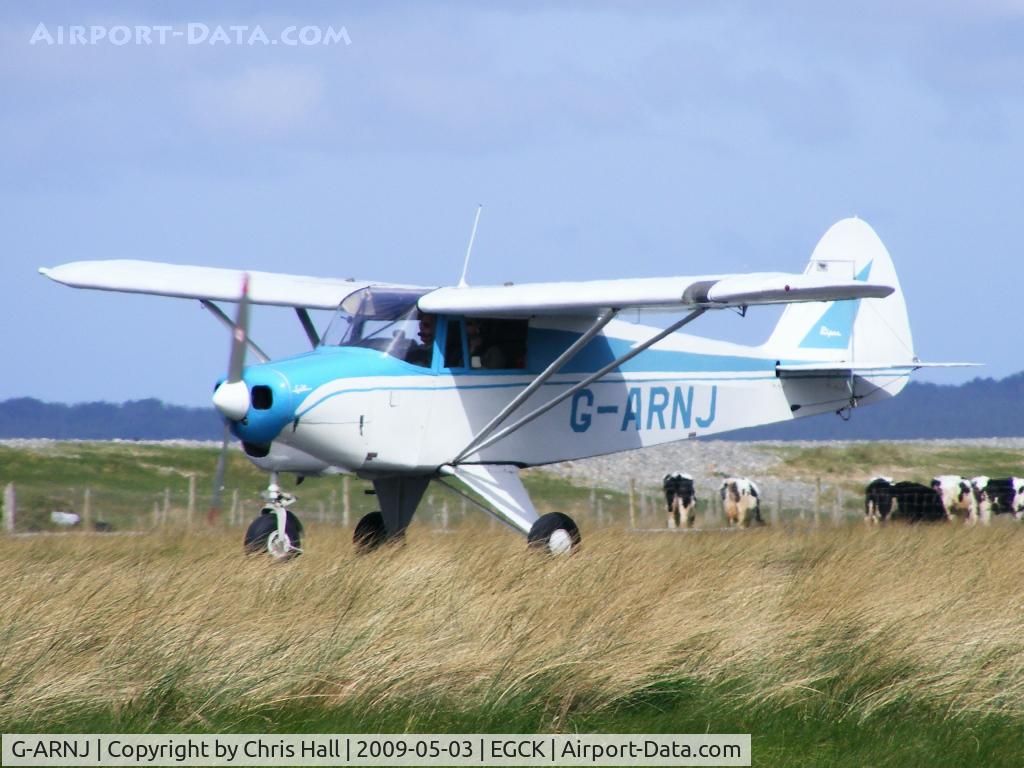 G-ARNJ, 1961 Piper PA-22-108 Colt Colt C/N 22-8587, P F A fly-in at Caernarfon