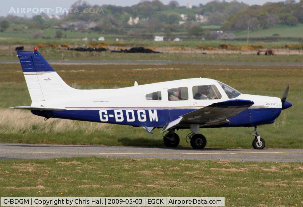 G-BDGM, 1974 Piper PA-28-151 Cherokee Warrior C/N 28-7415165, P F A fly-in at Caernarfon