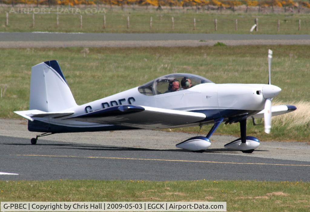 G-PBEC, 2007 Vans RV-7 C/N PFA 323-14382, P F A fly-in at Caernarfon