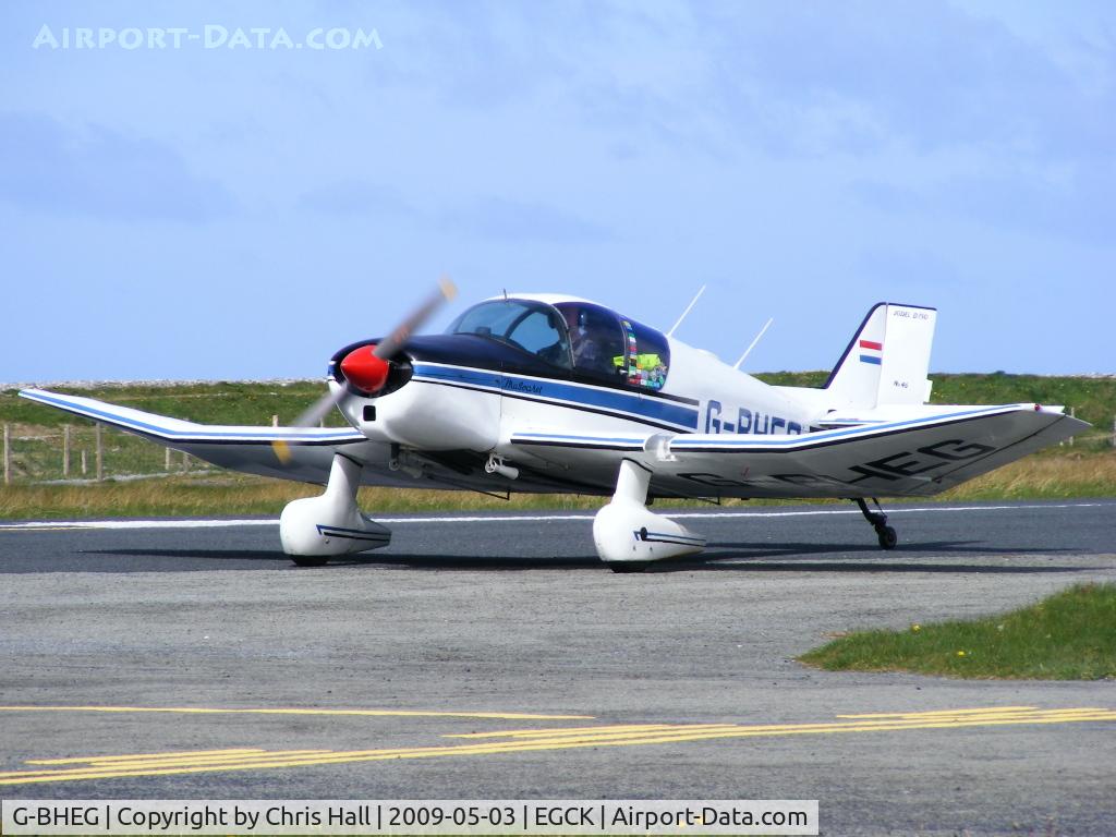 G-BHEG, 1964 SAN Jodel D-150 Mascaret C/N 46, P F A fly-in at Caernarfon