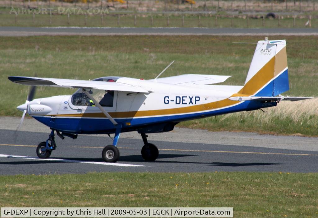 G-DEXP, 1986 ARV ARV1 Super 2 C/N PFA 152-11154, P F A fly-in at Caernarfon