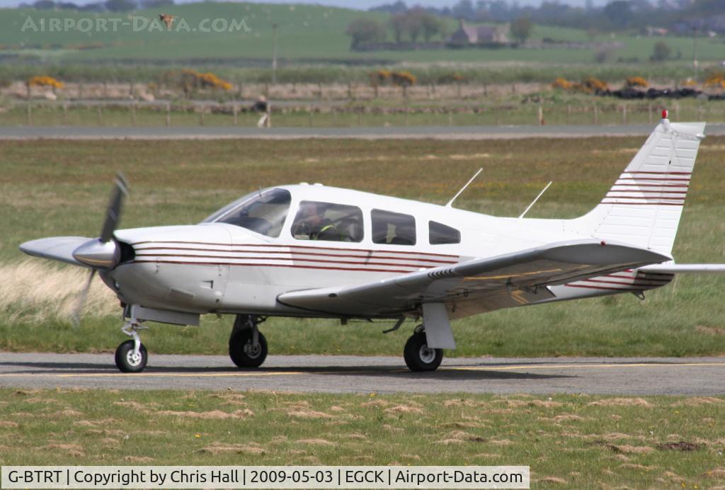 G-BTRT, 1975 Piper PA-28R-200 Cherokee Arrow C/N 28R-7535270, P F A fly-in at Caernarfon