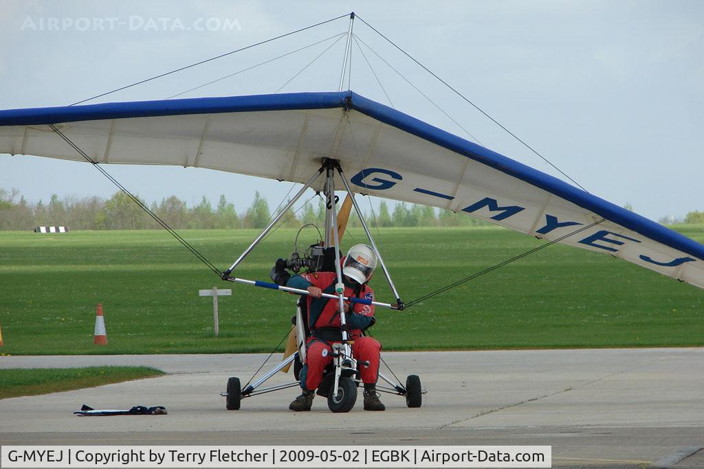 G-MYEJ, 1992 Cyclone Airsports CHASER S 447 C/N CH842, at Sywell in May 2009