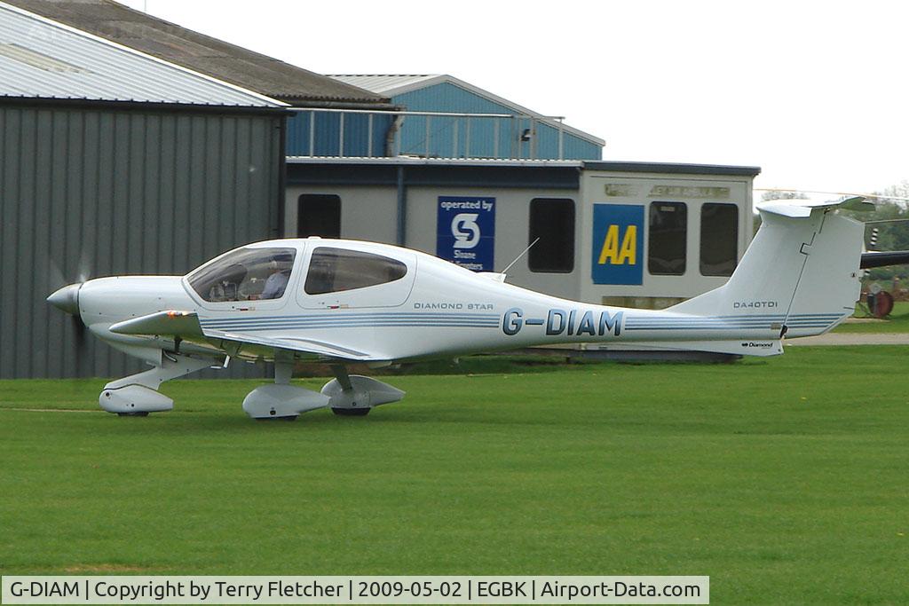 G-DIAM, 2006 Diamond DA-40D Diamond Star C/N D4.204, Diamond DA40 at Sywell in May 2009