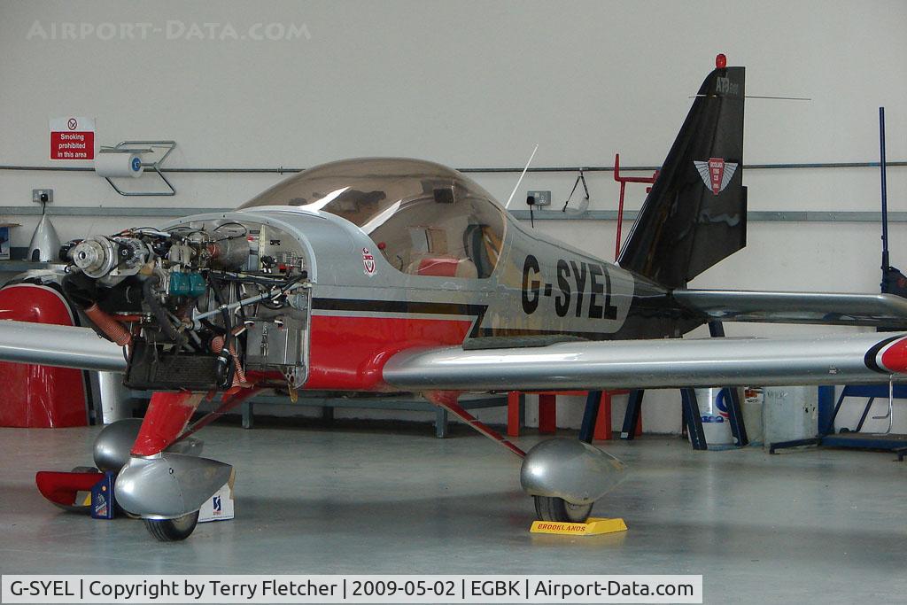 G-SYEL, 2006 Aero AT-3 R100 C/N AT3-019, Polish Built Aero AT-3 R100 at Sywell in May 2009