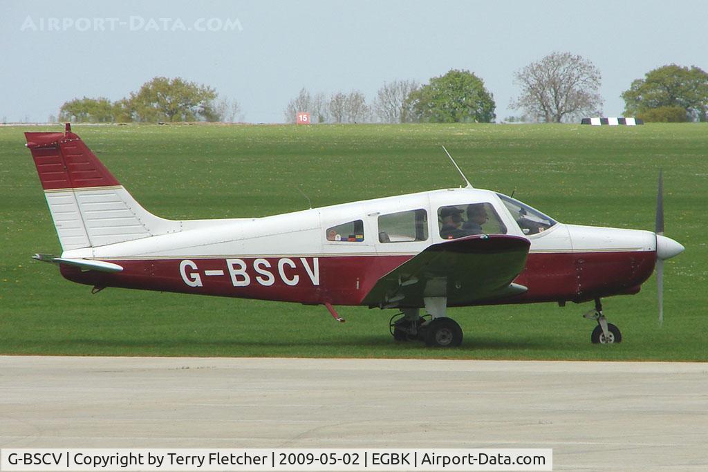 G-BSCV, 1977 Piper PA-28-161 Warrior ll C/N 28-7816135, Piper PA-28-161 at Sywell in May 2009