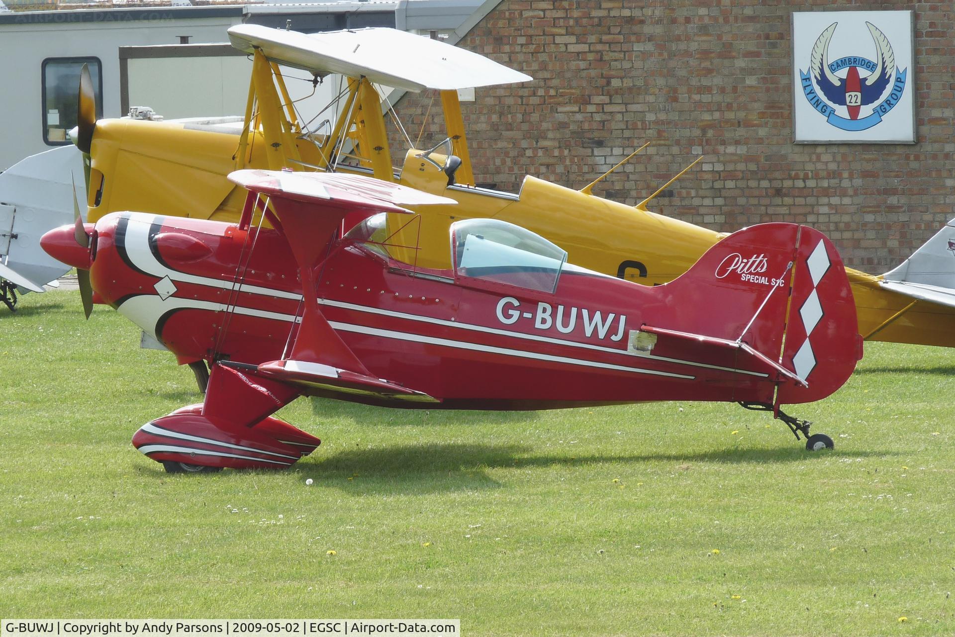 G-BUWJ, 1976 Pitts S-1C Special C/N 2002, At Cambridge