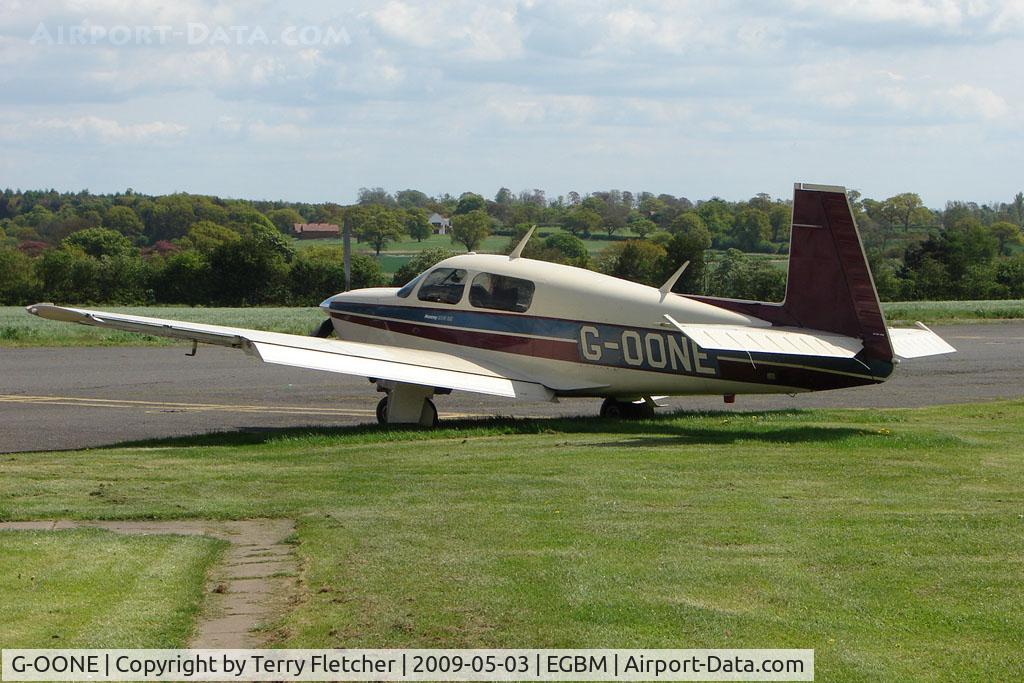 G-OONE, 1987 Mooney M20J 201 C/N 24-3039, Mooney M20J in Rural Staffordshire setting