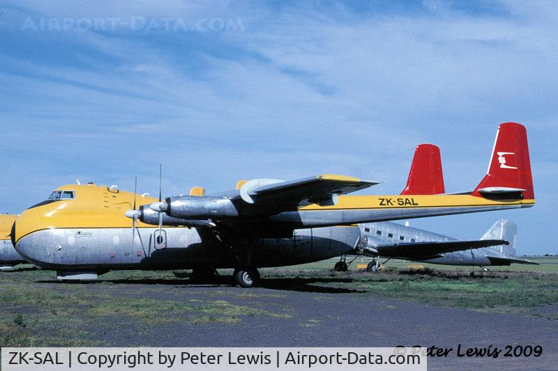 ZK-SAL, 1966 Armstrong Whitworth AW650 Argosy 222 C/N 6805, Safe-Air Ltd., Blenheim