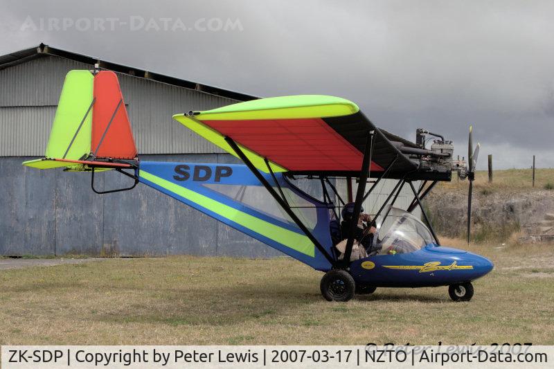 ZK-SDP, Micro Aviation B22 Bantam C/N 0133, D A Poppe, Tirau