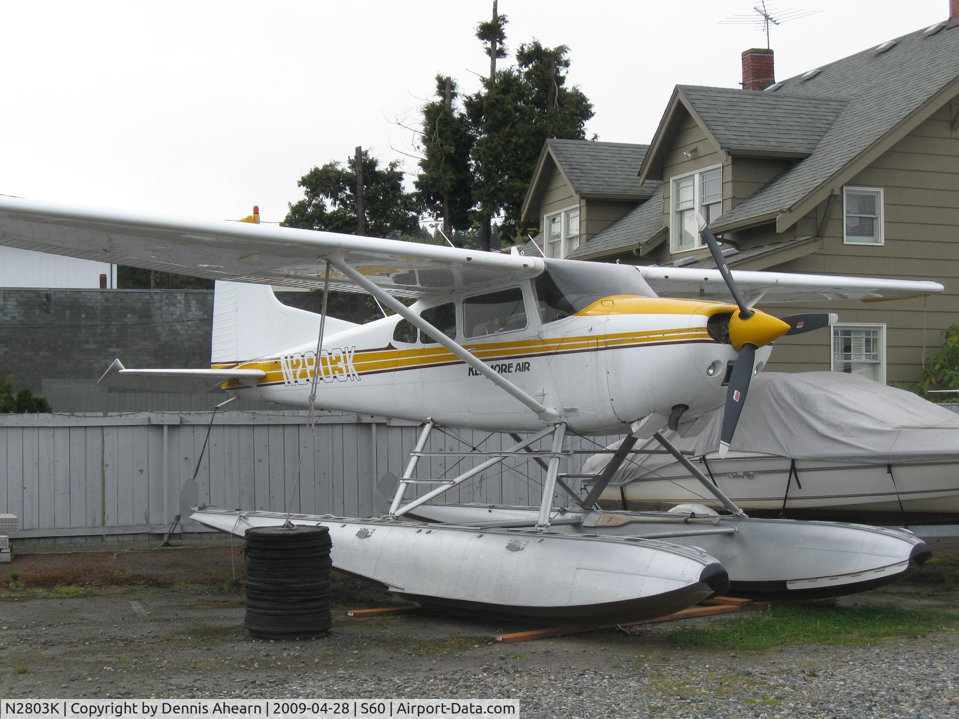 N2803K, 1979 Cessna 180K Skywagon C/N 18053074, Kenmore,WA