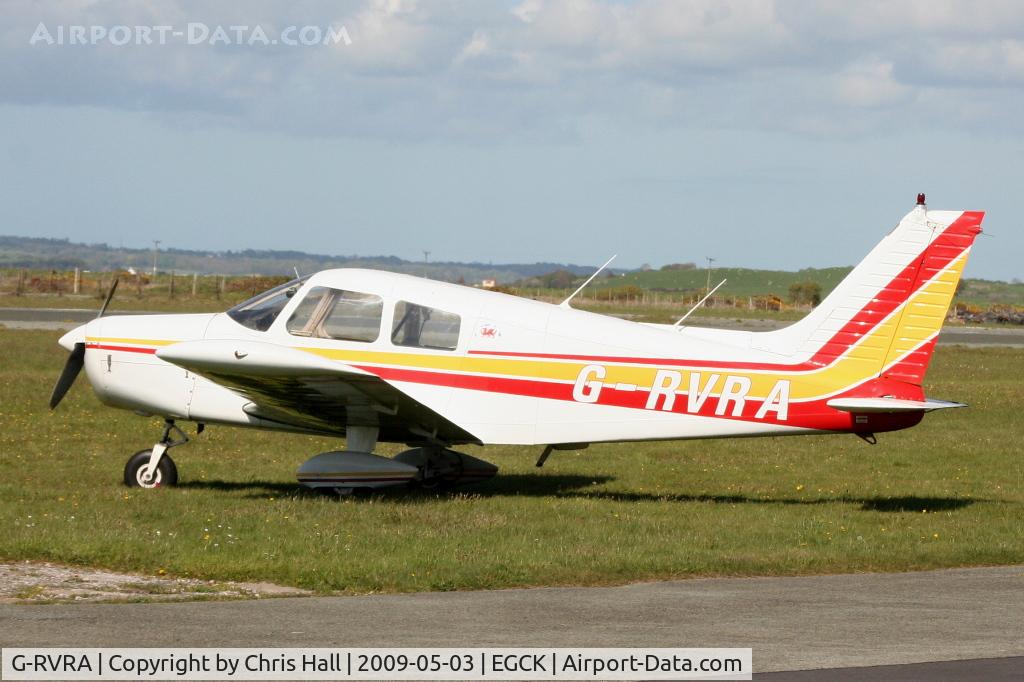 G-RVRA, 1975 Piper PA-28-140 Cherokee Cruiser C/N 28-7625038, P F A fly-in at Caernarfon